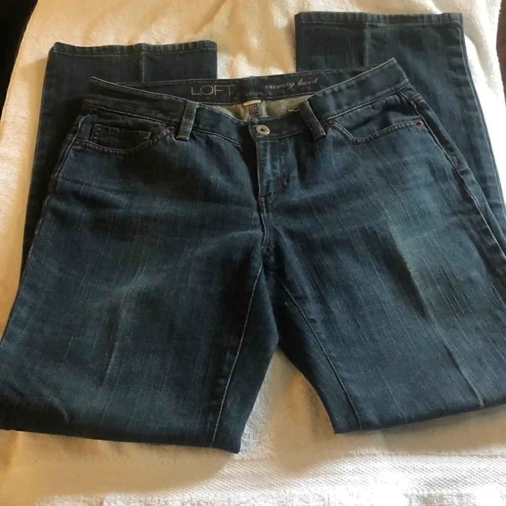 LOFT curvy bootcut